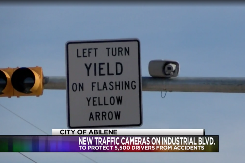 KRBC News: New traffic-sensored cameras installed on Maple Dr. and Industrial Blvd. intersection